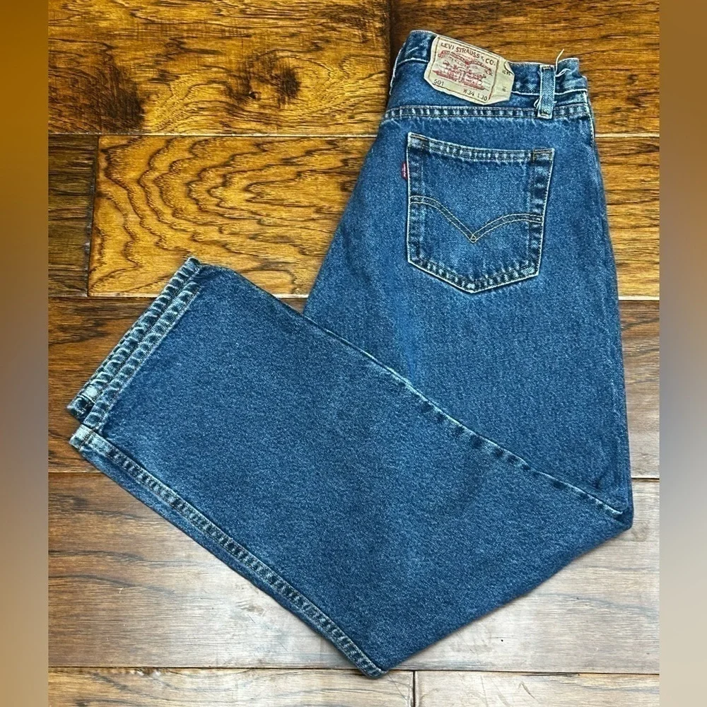 Levi’s vintage 501 straight leg button‎ fly jeans